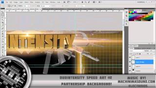 Speed Art | #2 Partnership background GUNNS | Duointensity