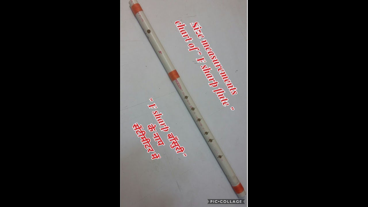 Pvc Flute Measurements Chart