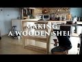 Making a Wooden Shelf ☆ 杉古材でキッチンの棚をDIY！