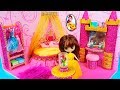 DIY Miniature Dollhouse Room ~ Belle (Beauty and the Beast) Room Decor