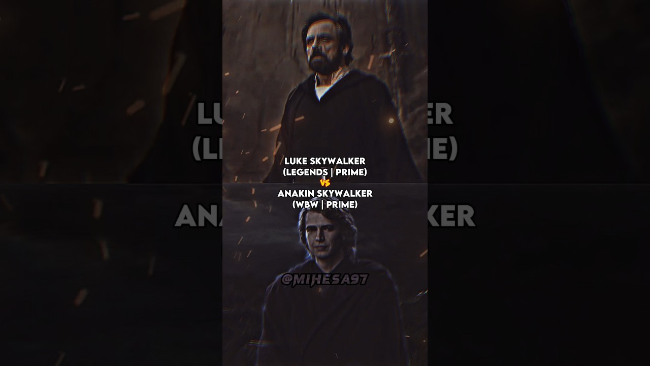 Luke Skywalker (LEGENDS | PRIME) vs Anakin Skywalker (WBW | PRIME)