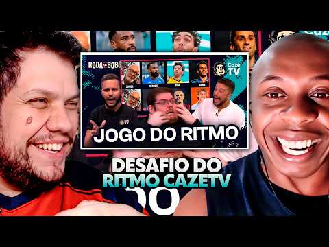 DESAFIO DO RITMO! CAZÉ, LUIS, IGOR RODRIGUES E DONAN DISPUTAM QUEM SE ENROLA MENOS  - REACT CAZE TV