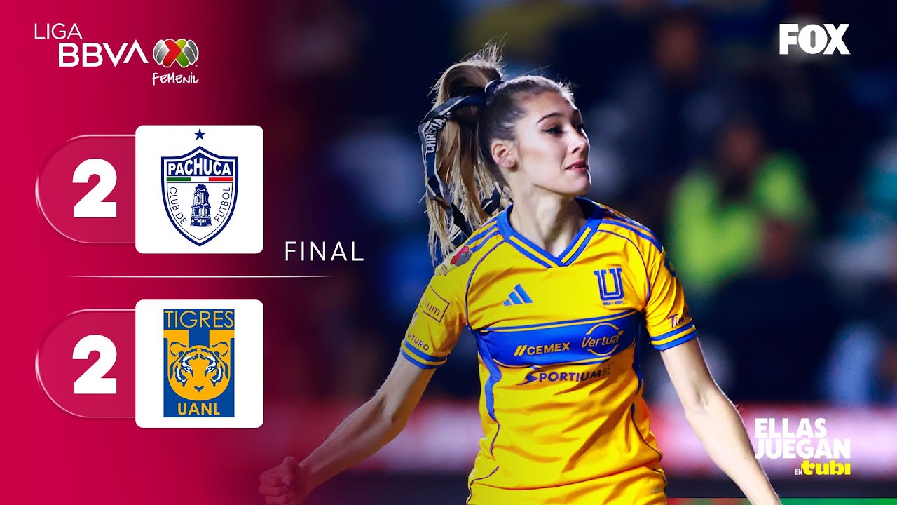 PACHUCA 2-2 TIGRES | RESUMEN | LIGA MX FEMENIL | CLAUSURA 2026 | JORNADA 6