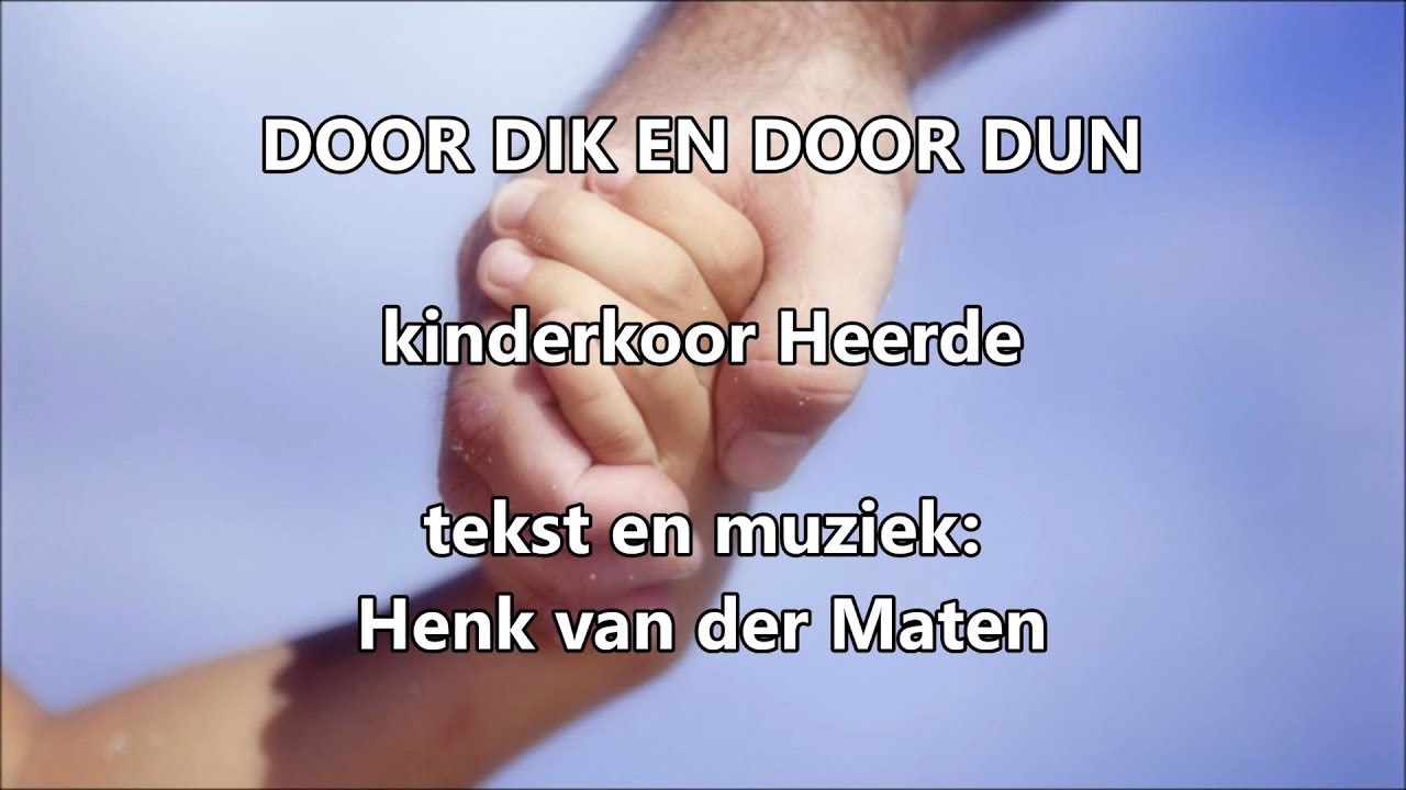 Door dik en door dun - Henk van der Maten - Christelijke