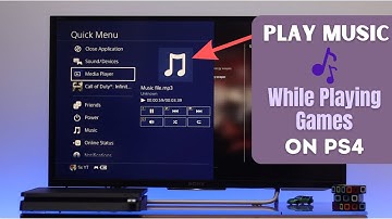 How to Play Music on PS4 While Playing Games!
