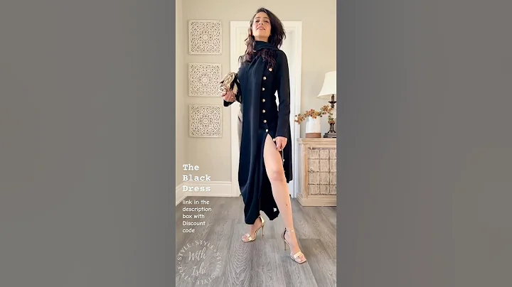 THE BLACK DRESS  #outfit #black #dress #fashiontrends #fashion #style #shorts #shortvideo #ootd