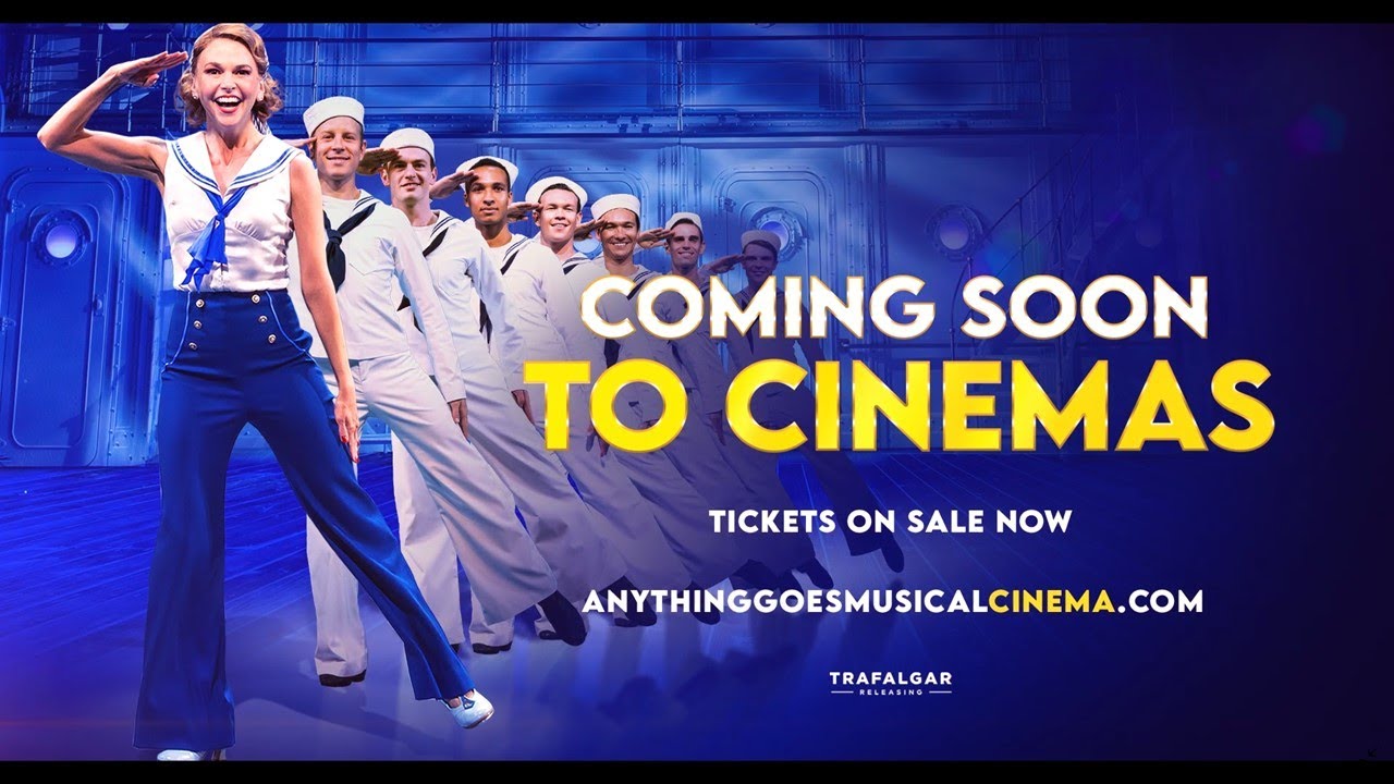 Anything Goes Broadway Poster