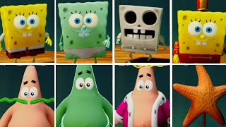 Spongebob Squarepants: Titans Of The Tide | All Costumes [DLC] @toadihole