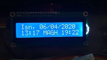 Jam Sholat dengan Arduino/ESP dan LCD