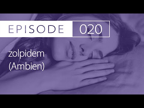 #20: zolpidem (Ambien)