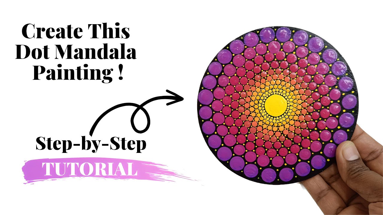 MY BOOK :) How to paint dot mandalas beginners book 12 projects – Dot Art  Depot