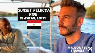 Exploring ASWAN, EGYPT - A NILE FELUCCA RIDE and Old Cataract Legend HOTEL!