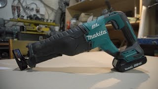 картинка: Топим, бросаем сабельную пилу #Makita #DJR187Z