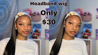 Synthetic Headband wig ✨ Super easy| Beginner friendly | Aisi queens