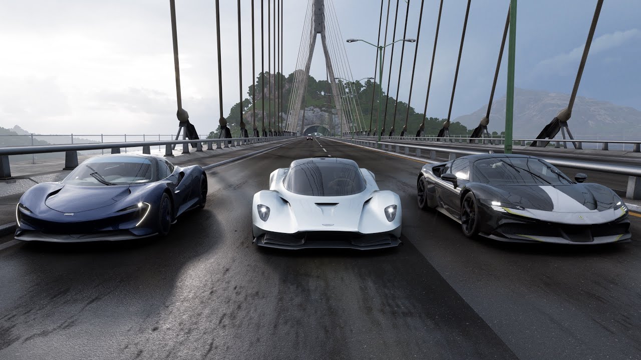 Forza Horizon 5: Drag Race #10: Mclaren Speedtail vs Aston Martin ...