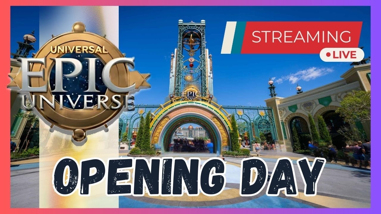 Epic Universe: Opening Day LIVE!