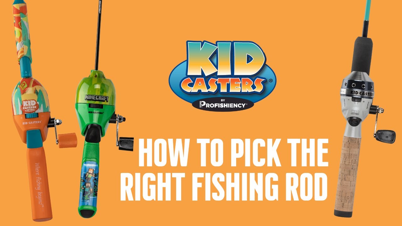 Kid Casters Fishing Rod Options 