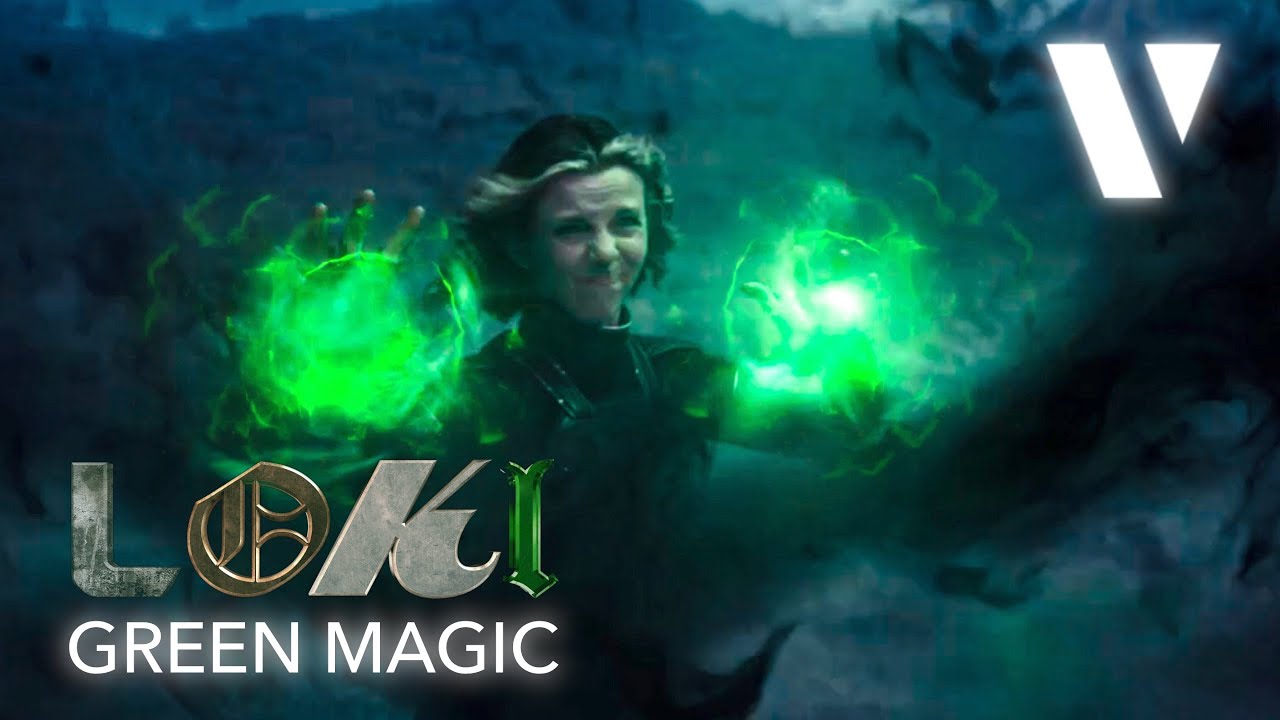 Loki: Salvie’s Green Magic Power Effect | Black Screen