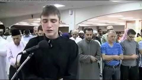 تلاوة شاب إمريكي من أصول المانية ماشاءالله