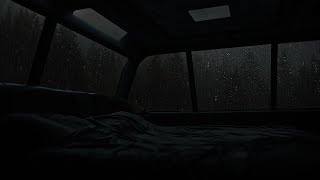 Journey to Peace: Sleeping Soundly in a Camper Amidst Gentle Rainfall