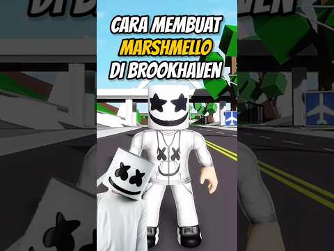 Cara Membuat Marshmello Di Brookhaven Shorts