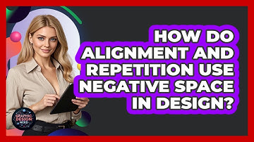 How Do Alignment And Repetition Use Negative Space In Design? - Graphic Design Nerd