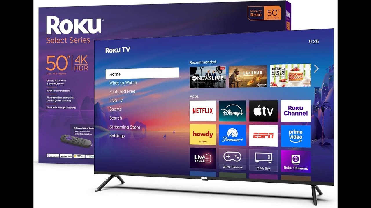 Roku 50 Inch Smart TV 2025 Review Best Budget 4K HDR TV