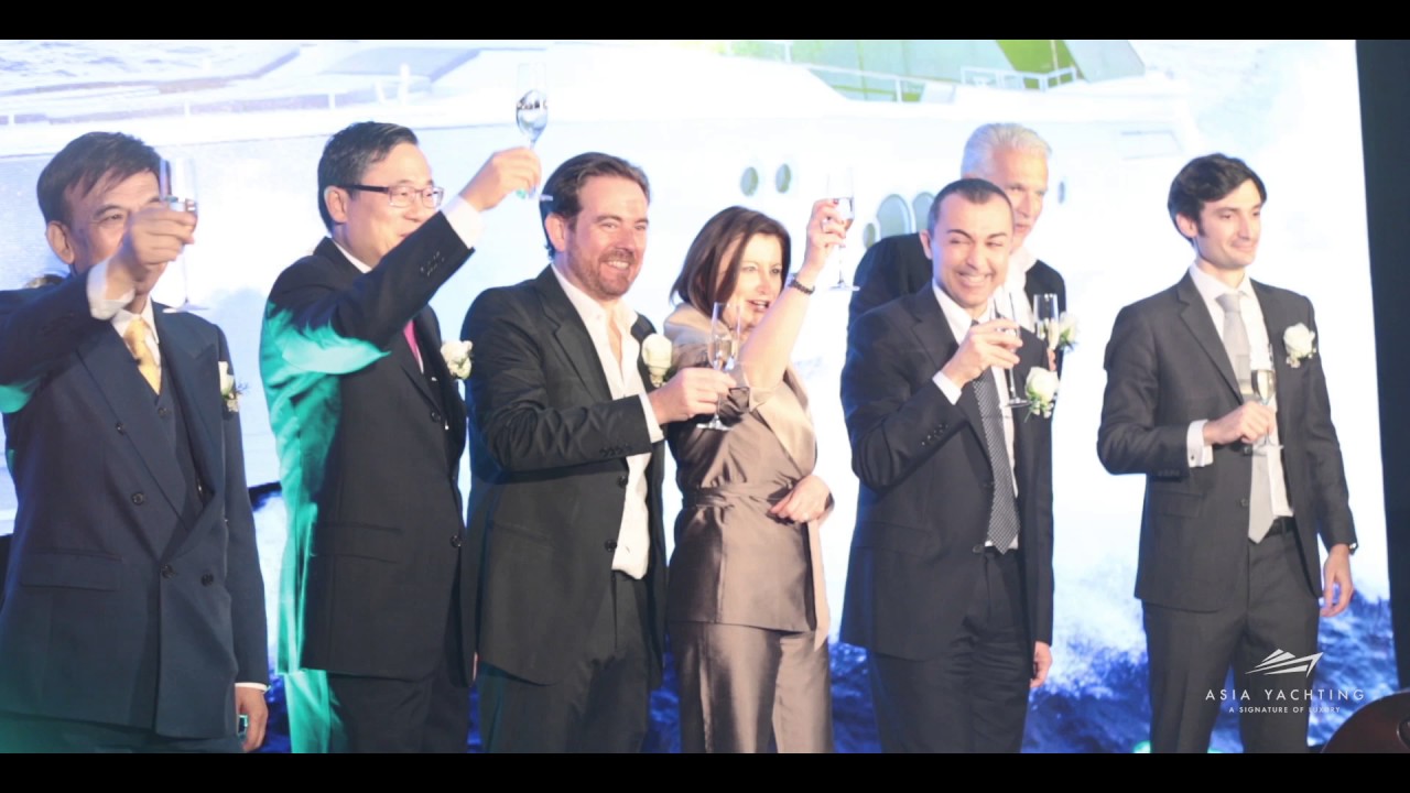 Launch Party of Monte Carlo Yachts 80 (MCY80) in Hong Kong and Asia held by Asia Yachting
