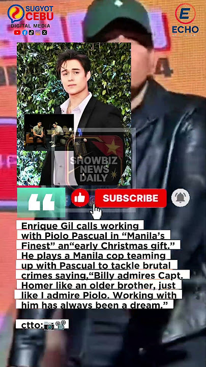 Enrique Gil’s Dream Team-Up with Piolo Pascual!#EnriqueGil #PioloPascual #MMFF2025