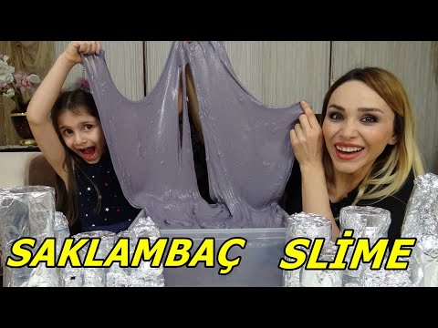 Saklambaç Slime Challenge! Ara Bul Slime Malzemeleri | Eğlenceli Çocuk Videosu
