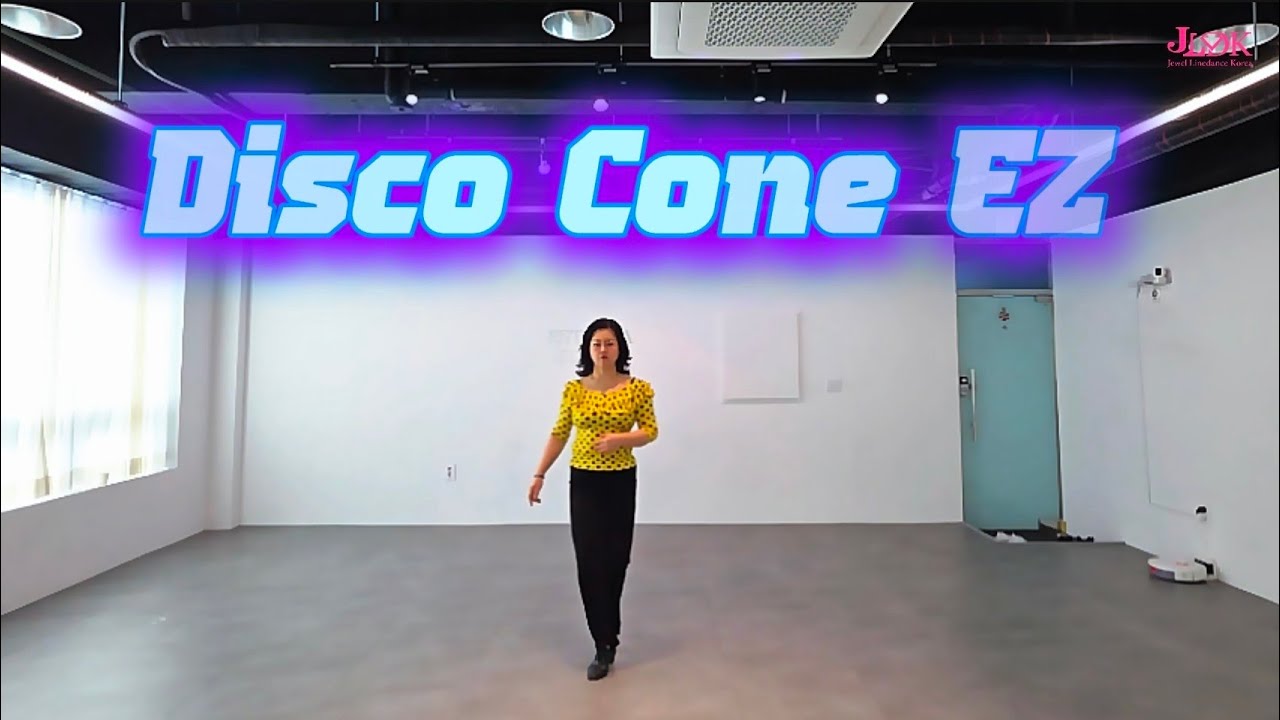 [초급] Disco Cone EZ Linedance | Beginner | 디스코 콘 이지 라인댄스 | Rebecca Lee(MY) 안무 👍 | 초급수업 강추 💃 