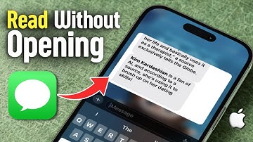 How To Read a Text Message Without Opening It on iPhone