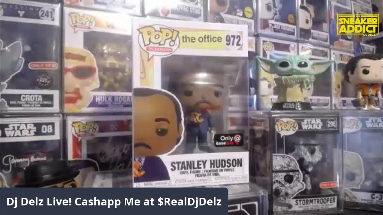 The Office Stanley Hudson With Pretzel Day Gamestop Exclusive Funko Pop