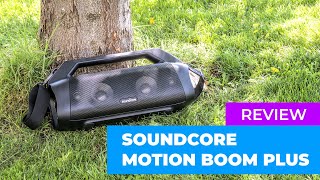 Soundcore Motion Boom Plus review 🔊 POWERFUL PORTABLE SPEAKER FOR OUTDOORS