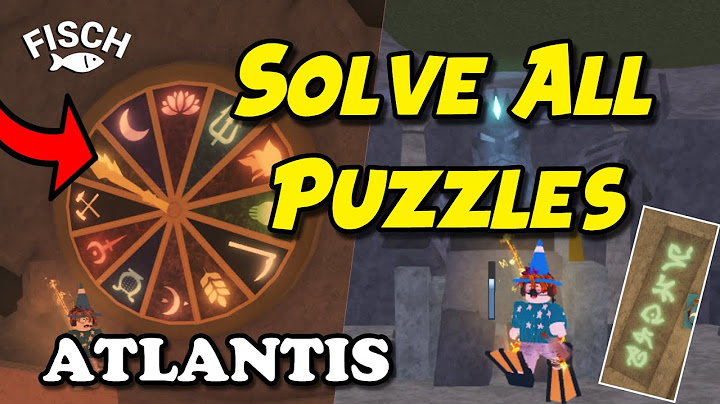 How To Do ALL 4 PUZZLES in Fisch Atlantis Update | Ethereal Abyss, Sunken Trial, Zeus (Roblox Fisch)