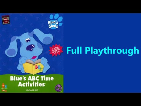 Blue's ABC Time Activities (Full Playthrough, 1080p)