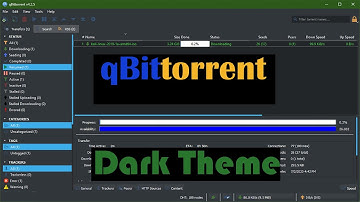 HOW TO DOWNLOAD AND INSTALL qBitTorrent | Enable DARK THEME | ENABLE DARK THEME IN QBITTORRENT |EASY