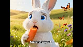 🐰 Fluffy Rabbit & The Hungry Squirrel 🥕 | Cute Animal Story for Kids | Kids Moral Story. 