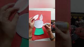 Patchwork cushion cover /cute rabbit cushion #diy #shortsviral