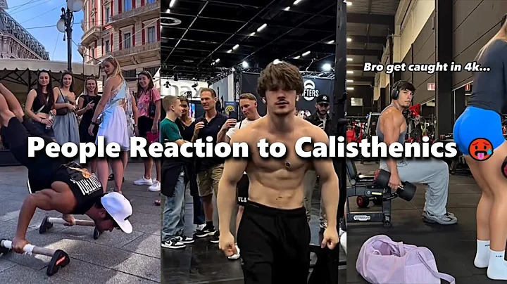 People Reaction to Calisthenics 😎🥵 #calisthenics #edit