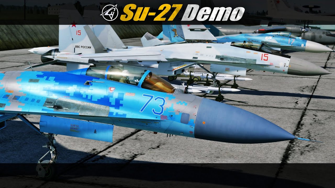 Demo 27. Су-27 фланкер.