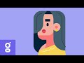How to Draw a Female Character SUPER EASY in IPad Adobe Illustrator, Speed Art