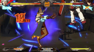 Guilty Gear Xrd -Revelator- Ramlethal combo #1