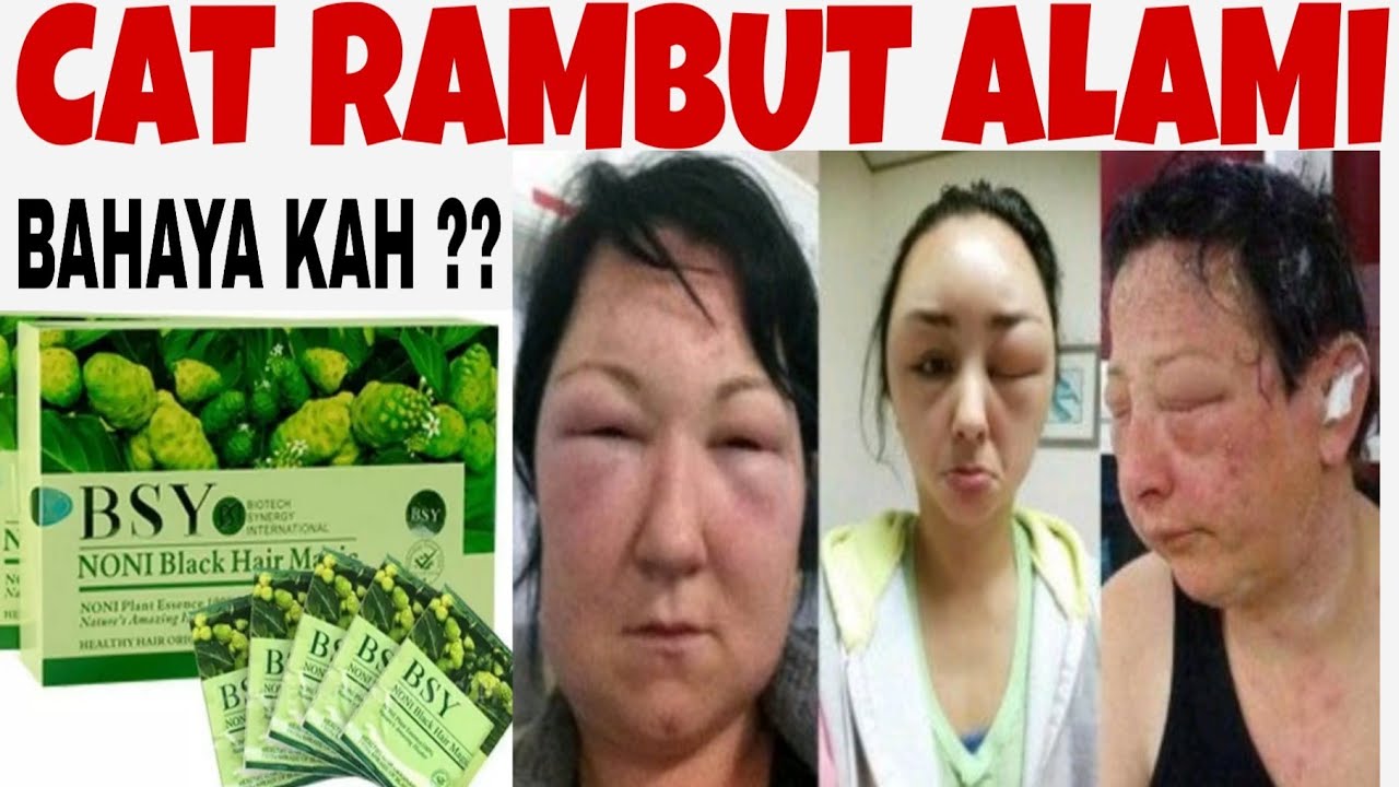  Cat  Rambut  ALAMI BSY NONI BLACK HAIR  Review  Produk 