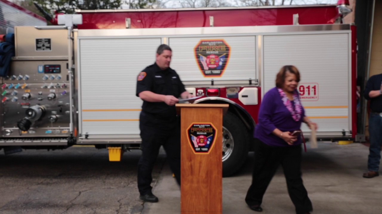 Darlington Fire Department Dedicates New Fire Engine 02/20/17 YouTube