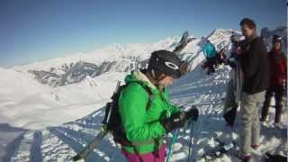 les Avals, Off-piste skiing in Val Thorens 2013