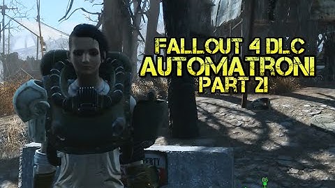 Fallout 4 Automatron DLC Pt2: Building My Own Robot! + FO4 Meets DOOM!?
