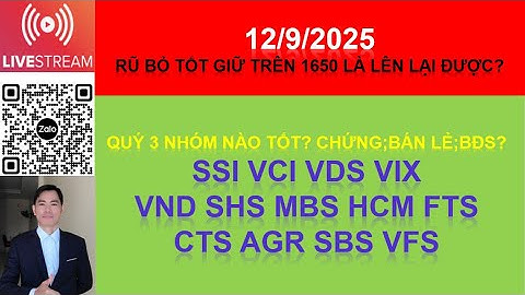 Nhóm cổ phiếu chứng khoán & nhận định Cổ phiếu SSI VCI VDS VIX VND SHS MBS HCM FTS CTS