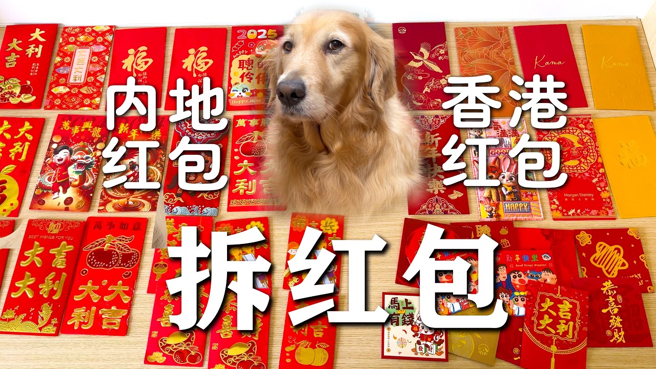 拆红包啦！能不能暴富就看这一次了...