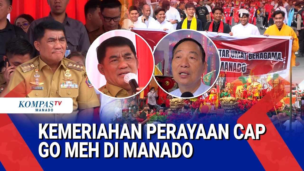 KEMERIAHAN PERAYAAN CAP GO MEH DI MANADO